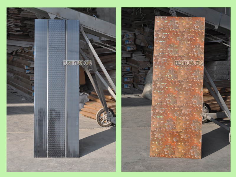 55 or 60CM PVC Doors (6011-6012) - Popular Indian PVC Doors by Fushiyuan