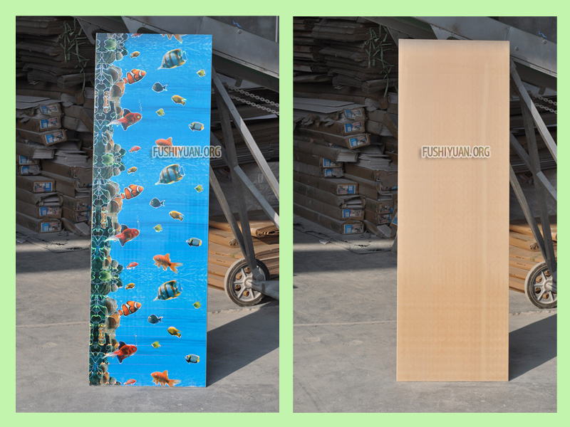 20mm Thick PVC Doors (6013-6014) - Popular Indian PVC Doors by Fushiyuan